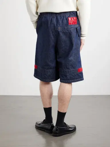 KAPITAL Nouvelle Shuttle Straight-Leg Denim Shorts - Men | Thumbnail 4 KAPITAL Nouvelle Shuttle Straight-Leg Denim Shorts - Men | Thumbnail 4