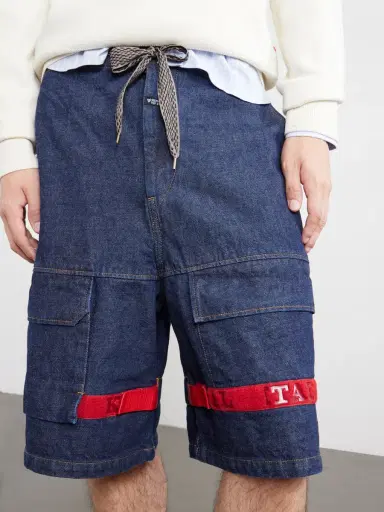 KAPITAL Nouvelle Shuttle Straight-Leg Denim Shorts - Men | Thumbnail 5 KAPITAL Nouvelle Shuttle Straight-Leg Denim Shorts - Men | Thumbnail 5