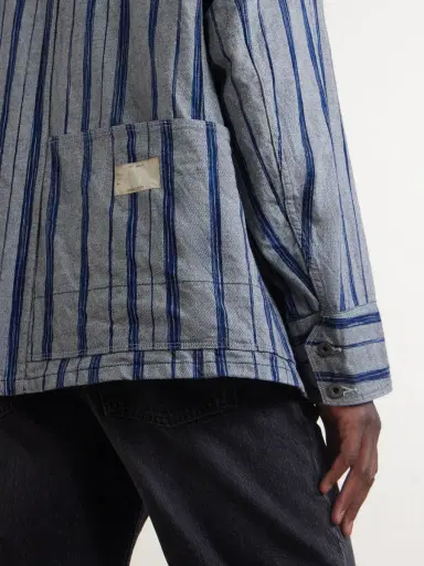 KAPITAL Cactus Striped Cotton-Kasuri Jacket - Men | Thumbnail 6 KAPITAL Cactus Striped Cotton-Kasuri Jacket - Men | Thumbnail 6