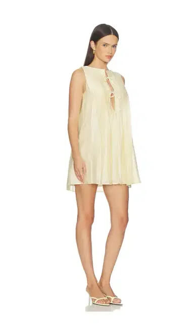 MORE TO COME Maren Pleated Mini Dress | Thumbnail 2 MORE TO COME Maren Pleated Mini Dress | Thumbnail 2
