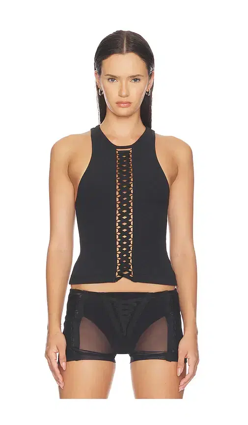 Lace Up Tank Top Lace Up Tank Top