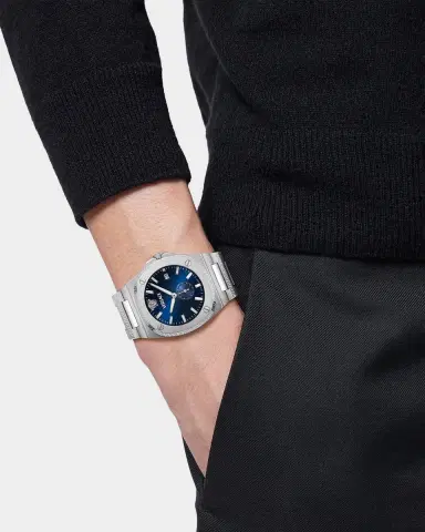 Versace Men's Ren 373 Stainless Steel Bracelet Watch/40MM | Thumbnail 2 Versace Men's Ren 373 Stainless Steel Bracelet Watch/40MM | Thumbnail 2