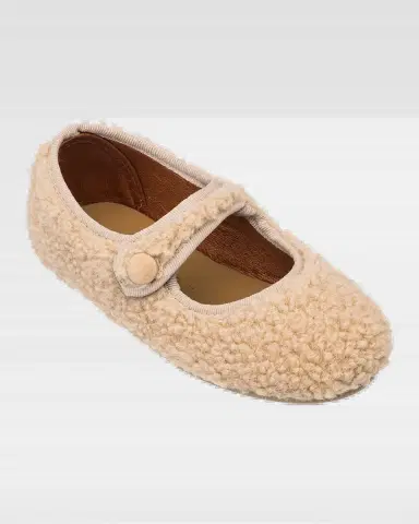 Elephantito Little Girl 's & Girl 's Faux-Shearling Mary Janes | Thumbnail 2 Elephantito Little Girl 's & Girl 's Faux-Shearling Mary Janes | Thumbnail 2