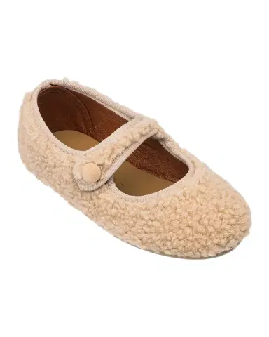 Elephantito Little Girl 's & Girl 's Faux-Shearling Mary Janes | Thumbnail 1 Elephantito Little Girl 's & Girl 's Faux-Shearling Mary Janes | Thumbnail 1