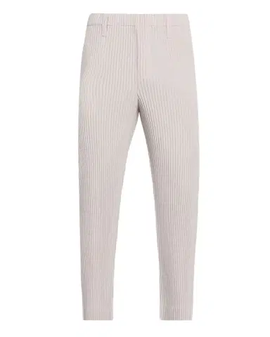 Homme Plissé Issey Miyake Men's Linen Like Pleated Tapered Trousers | Thumbnail 1 Homme Plissé Issey Miyake Men's Linen Like Pleated Tapered Trousers | Thumbnail 1
