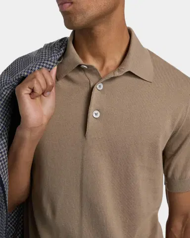 Sartorio Men's Cotton Polo Shirt | Thumbnail 5 Sartorio Men's Cotton Polo Shirt | Thumbnail 5