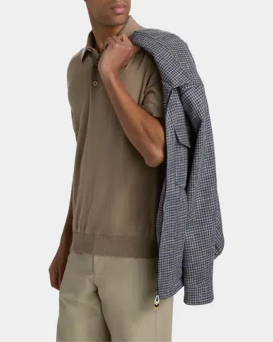 Sartorio Men's Cotton Polo Shirt | Thumbnail 7 Sartorio Men's Cotton Polo Shirt | Thumbnail 7