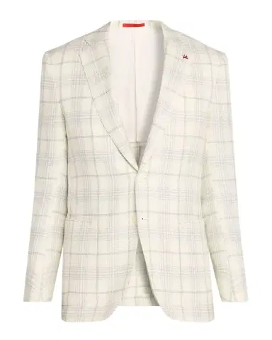 Isaia Men 's Plaid Wool Single-Breasted Sport Coat | Thumbnail 1 Isaia Men 's Plaid Wool Single-Breasted Sport Coat | Thumbnail 1