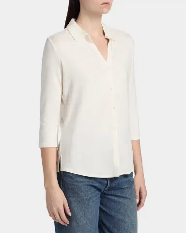 Majestic Filatures Soft Touch Semi-Relaxed Shirt | Thumbnail 7 Majestic Filatures Soft Touch Semi-Relaxed Shirt | Thumbnail 7