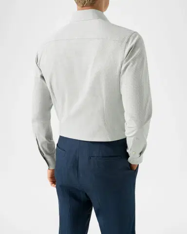 Eton Men's Signature Twill Micro-Pattern Dress Shirt | Thumbnail 3 Eton Men's Signature Twill Micro-Pattern Dress Shirt | Thumbnail 3