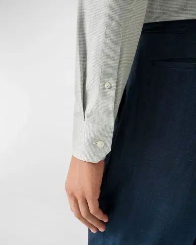 Eton Men's Signature Twill Micro-Pattern Dress Shirt | Thumbnail 8 Eton Men's Signature Twill Micro-Pattern Dress Shirt | Thumbnail 8