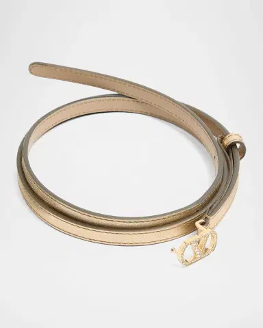 Valentino Garavani VLogo Leather Signature Belt | Thumbnail 2 Valentino Garavani VLogo Leather Signature Belt | Thumbnail 2