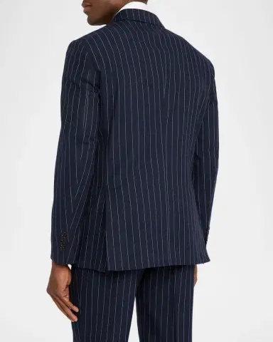 Polo Ralph Lauren Men's Narrow Pinstripe Double-Breasted Sport Coat | Thumbnail 3 Polo Ralph Lauren Men's Narrow Pinstripe Double-Breasted Sport Coat | Thumbnail 3