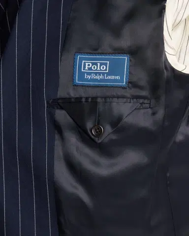 Polo Ralph Lauren Men's Narrow Pinstripe Double-Breasted Sport Coat | Thumbnail 6 Polo Ralph Lauren Men's Narrow Pinstripe Double-Breasted Sport Coat | Thumbnail 6