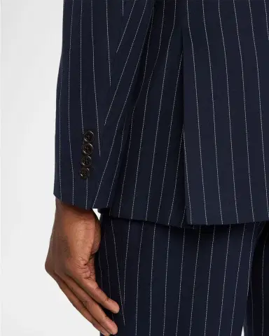 Polo Ralph Lauren Men's Narrow Pinstripe Double-Breasted Sport Coat | Thumbnail 8 Polo Ralph Lauren Men's Narrow Pinstripe Double-Breasted Sport Coat | Thumbnail 8