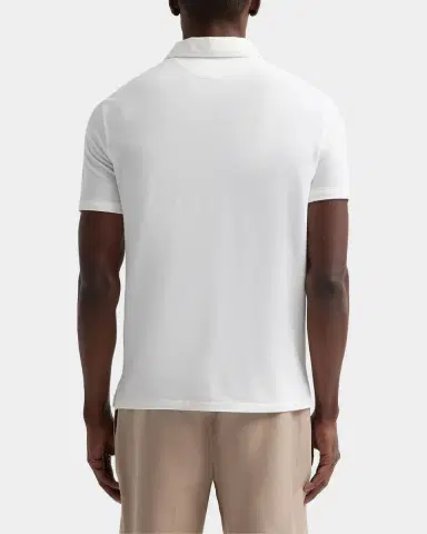Isaia Men 's Cotton Piqué Polo Shirt | Thumbnail 3 Isaia Men 's Cotton Piqué Polo Shirt | Thumbnail 3