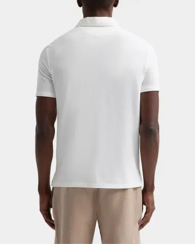 Isaia Men 's Cotton Piqué Polo Shirt | Thumbnail 4 Isaia Men 's Cotton Piqué Polo Shirt | Thumbnail 4