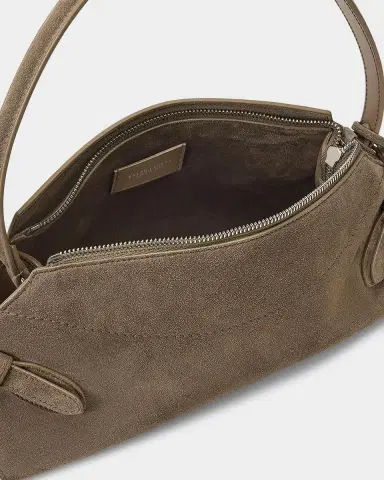 Ralph Lauren Collection The Ralph Small Suede Shoulder Bag | Thumbnail 3 Ralph Lauren Collection The Ralph Small Suede Shoulder Bag | Thumbnail 3