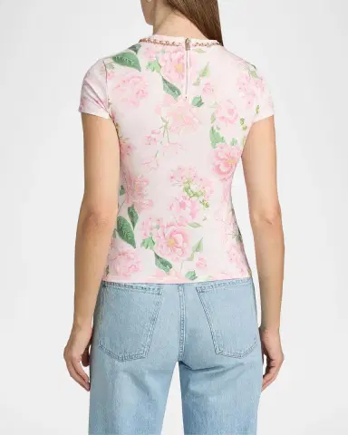 Generation Love Tate Floral Chain Top | Thumbnail 3 Generation Love Tate Floral Chain Top | Thumbnail 3