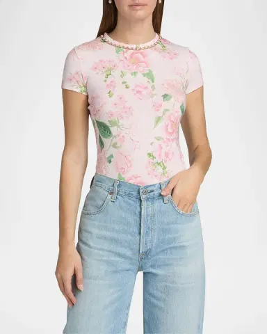 Generation Love Tate Floral Chain Top | Thumbnail 4 Generation Love Tate Floral Chain Top | Thumbnail 4