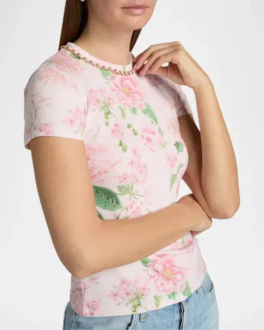 Generation Love Tate Floral Chain Top | Thumbnail 5 Generation Love Tate Floral Chain Top | Thumbnail 5