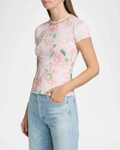 Generation Love Tate Floral Chain Top | Thumbnail 7 Generation Love Tate Floral Chain Top | Thumbnail 7
