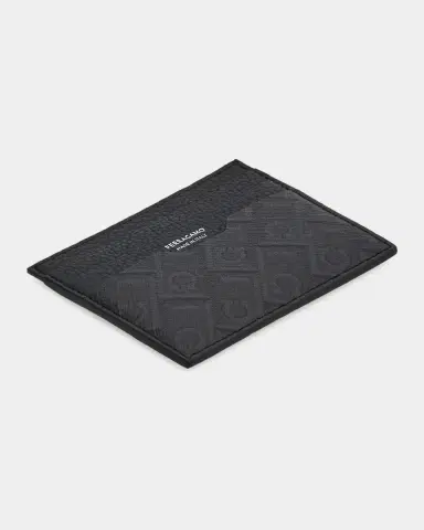 Ferragamo Men's Monogram Card Case | Thumbnail 2 Ferragamo Men's Monogram Card Case | Thumbnail 2