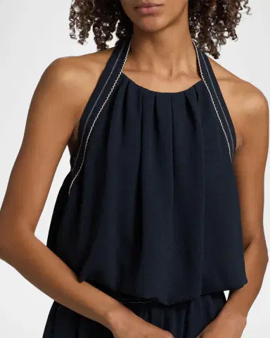 Ramy Brook Briar Halterneck Embroidered Blouse | Thumbnail 5 Ramy Brook Briar Halterneck Embroidered Blouse | Thumbnail 5