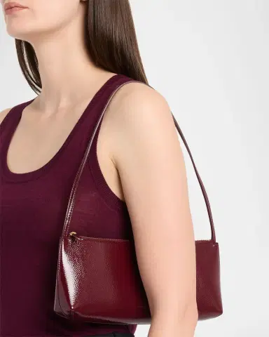 Mansur Gavriel Gaia Leather Baguette Bag | Thumbnail 2 Mansur Gavriel Gaia Leather Baguette Bag | Thumbnail 2