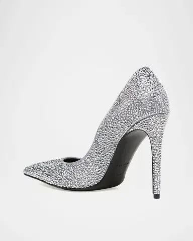 McQueen 105mm Skull Embellished Leather Pumps | Thumbnail 4 McQueen 105mm Skull Embellished Leather Pumps | Thumbnail 4