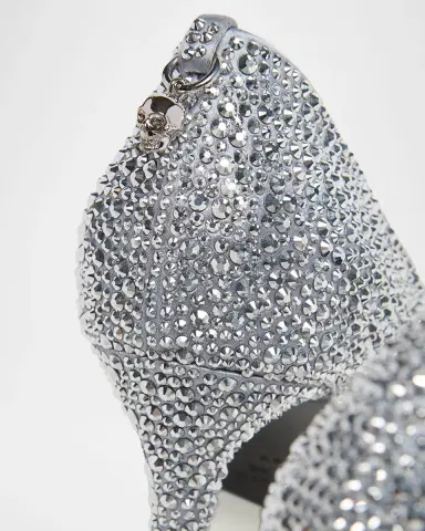 McQueen 105mm Skull Embellished Leather Pumps | Thumbnail 5 McQueen 105mm Skull Embellished Leather Pumps | Thumbnail 5
