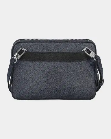 Montblanc Men 's Sartorial Mini Leather Crossbody Bag | Thumbnail 3 Montblanc Men 's Sartorial Mini Leather Crossbody Bag | Thumbnail 3