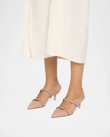 Malone Souliers 45mm Maureen Leather Mule Pumps | Thumbnail 2 Malone Souliers 45mm Maureen Leather Mule Pumps | Thumbnail 2