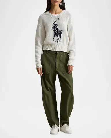 Polo Ralph Lauren Logo Cotton Sweater | Thumbnail 2 Polo Ralph Lauren Logo Cotton Sweater | Thumbnail 2