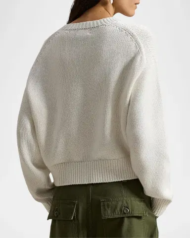 Polo Ralph Lauren Logo Cotton Sweater | Thumbnail 3 Polo Ralph Lauren Logo Cotton Sweater | Thumbnail 3