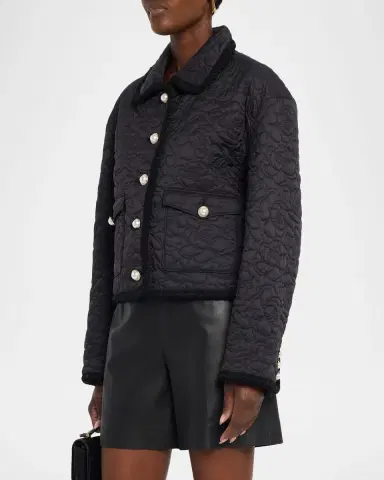 Generation Love Fabiana Floral Quilted Jacket | Thumbnail 4 Generation Love Fabiana Floral Quilted Jacket | Thumbnail 4