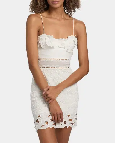Isabel Marant Reola Embroidered Minidress | Thumbnail 4 Isabel Marant Reola Embroidered Minidress | Thumbnail 4