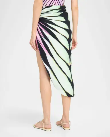 Roberto Cavalli Ray Of Paradise Twisted Sarong | Thumbnail 3 Roberto Cavalli Ray Of Paradise Twisted Sarong | Thumbnail 3