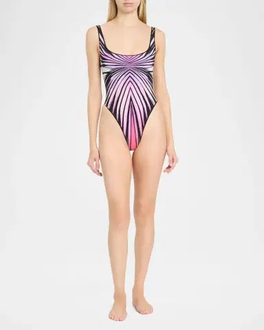 Roberto Cavalli Ray Of Sunshine One-Piece Swimsuit | Thumbnail 2 Roberto Cavalli Ray Of Sunshine One-Piece Swimsuit | Thumbnail 2