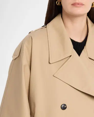 Co Dolman Cropped Trench Coat | Thumbnail 5 Co Dolman Cropped Trench Coat | Thumbnail 5