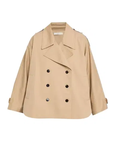 Co Dolman Cropped Trench Coat | Thumbnail 1 Co Dolman Cropped Trench Coat | Thumbnail 1