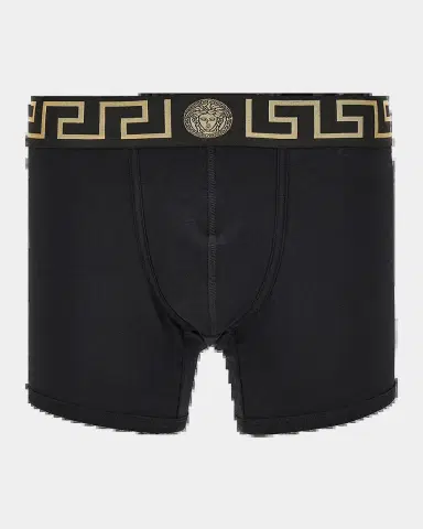 Versace Men's Medusa Key Jersey Boxer Brief | Thumbnail 2 Versace Men's Medusa Key Jersey Boxer Brief | Thumbnail 2