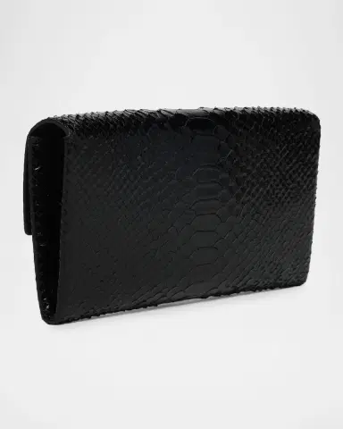 Tom Ford Jean Python-Embossed Leather Clutch | Thumbnail 3 Tom Ford Jean Python-Embossed Leather Clutch | Thumbnail 3