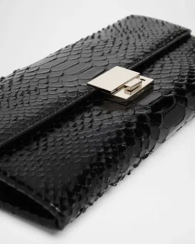 Tom Ford Jean Python-Embossed Leather Clutch | Thumbnail 6 Tom Ford Jean Python-Embossed Leather Clutch | Thumbnail 6