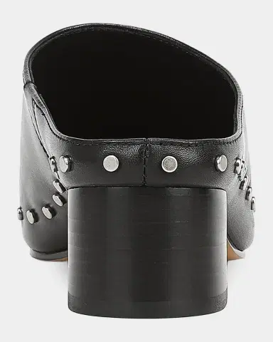 Vince August 40MM Leather Clog Mules | Thumbnail 3 Vince August 40MM Leather Clog Mules | Thumbnail 3