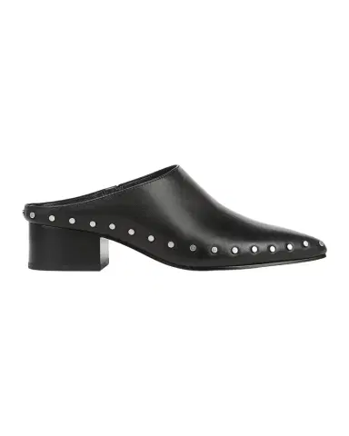 Vince August 40MM Leather Clog Mules | Thumbnail 1 Vince August 40MM Leather Clog Mules | Thumbnail 1