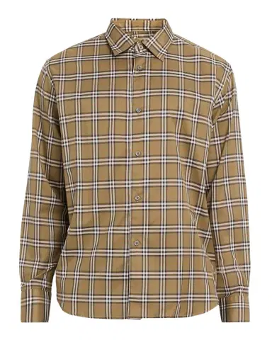 Burberry Men's Radmar Check Cotton Sport Shirt | Thumbnail 1 Burberry Men's Radmar Check Cotton Sport Shirt | Thumbnail 1