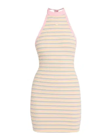 AMIRI MA Striped Rib Halter Mini Dress | Thumbnail 1 AMIRI MA Striped Rib Halter Mini Dress | Thumbnail 1