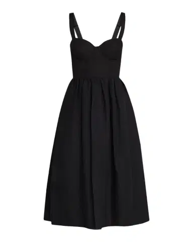 L'Agence Tiani Bustier Linen-Blend Dress | Thumbnail 1 L'Agence Tiani Bustier Linen-Blend Dress | Thumbnail 1