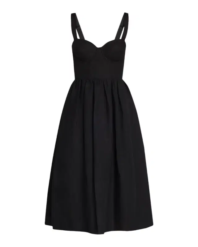 Tiani Bustier Linen-Blend Dress Tiani Bustier Linen-Blend Dress